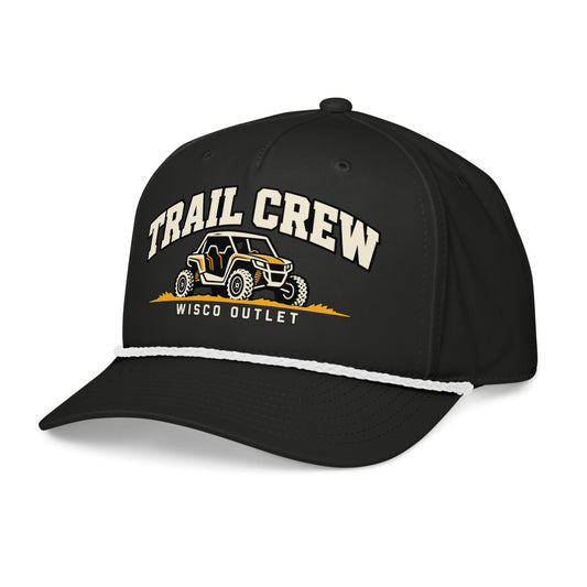 10 — Trail Crew rope hat, angled view