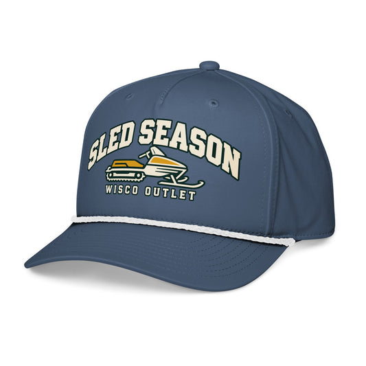 09 — Sled Season rope hat, angled view