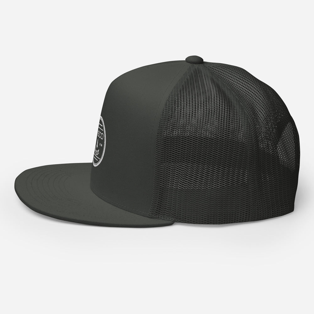 Wisco Outlet Trucker Cap Flat Brim