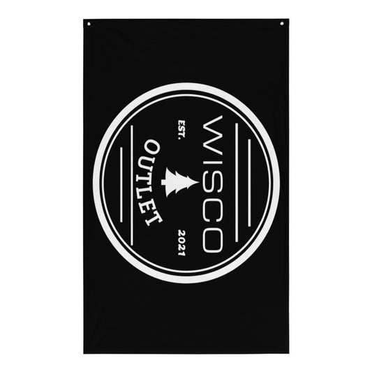 Black Wisco Outlet Flag