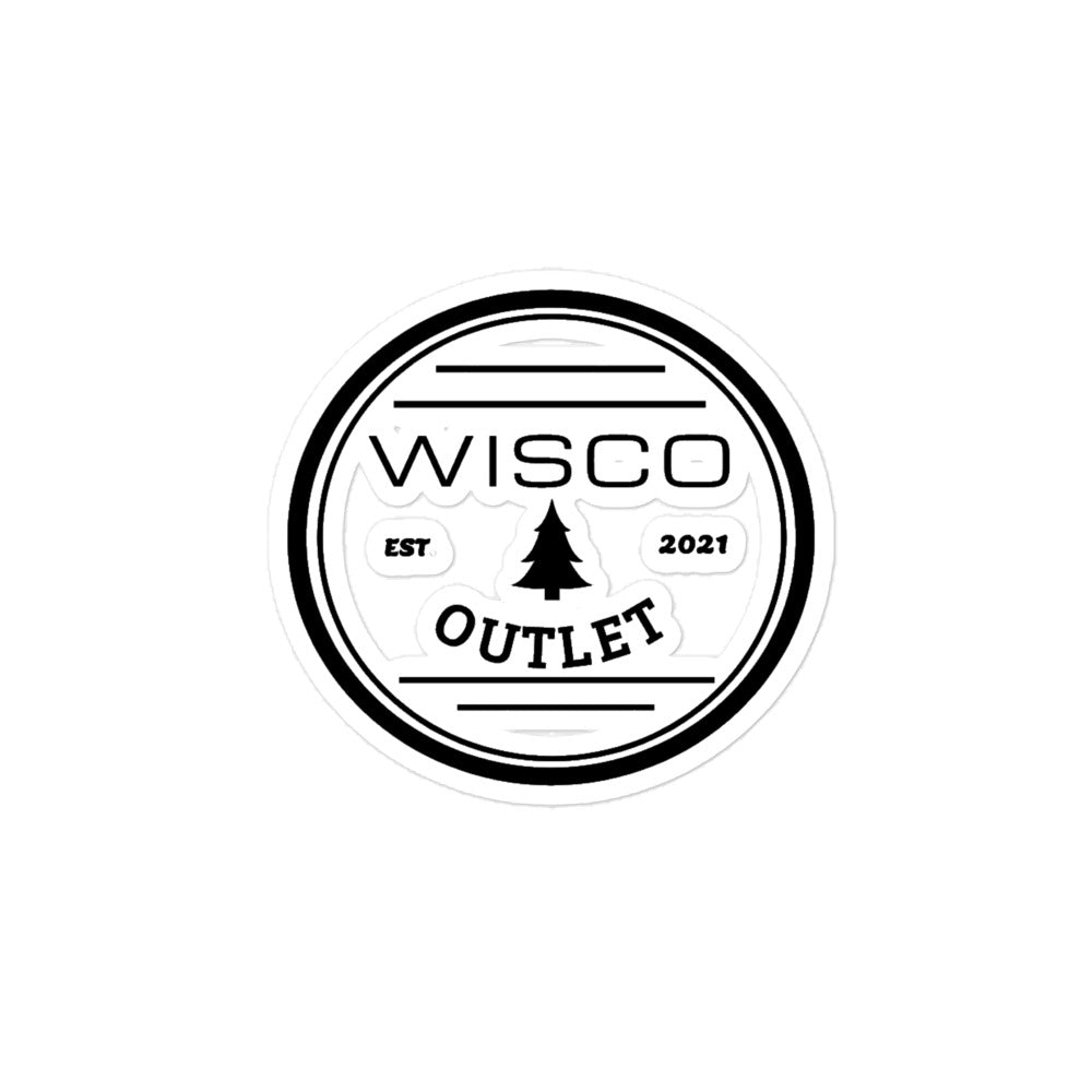 Black Wisco Outlet Sticker