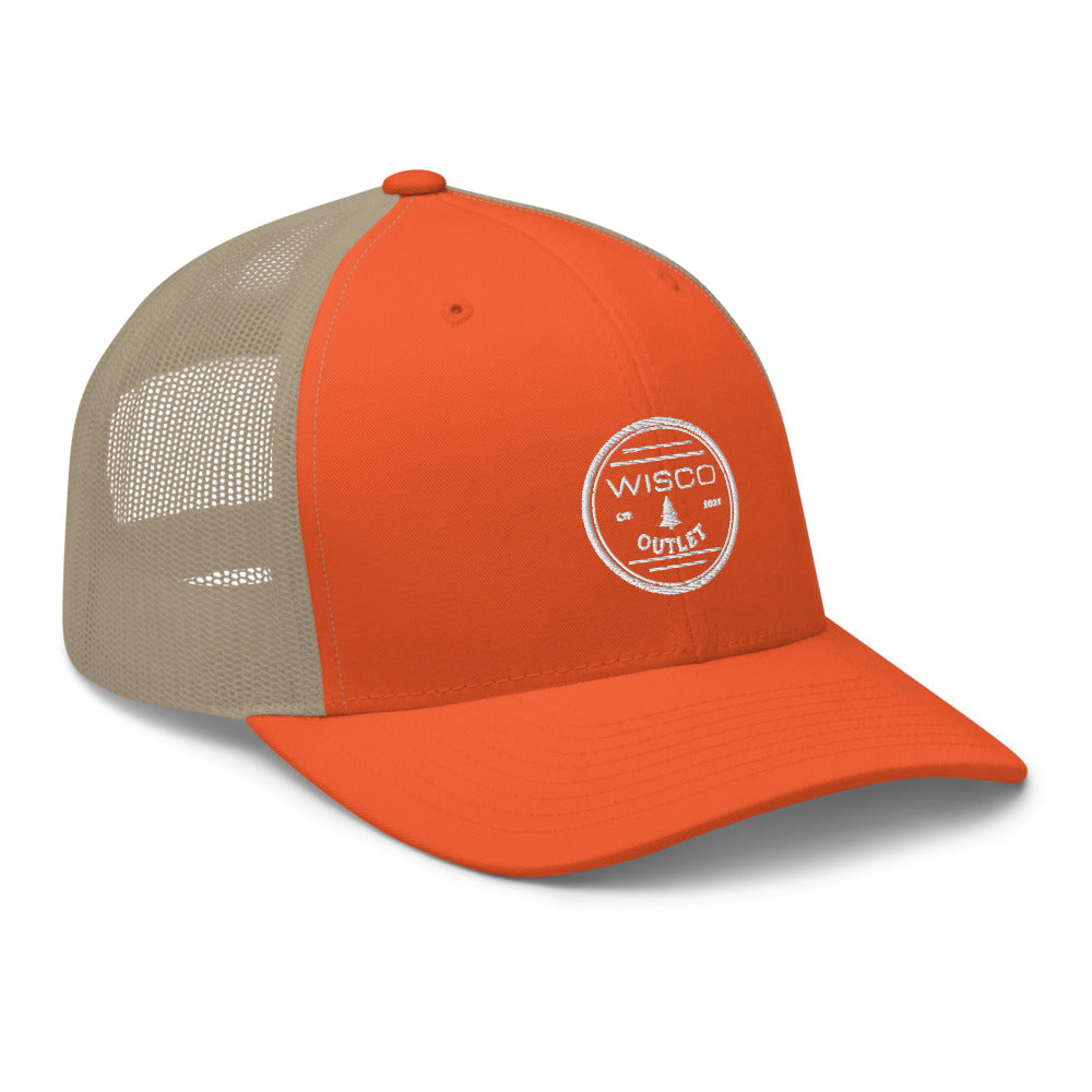 Wisco Outlet Trucker Cap Curved Brim