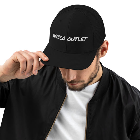 Wisco Outlet Letters Trucker Hat