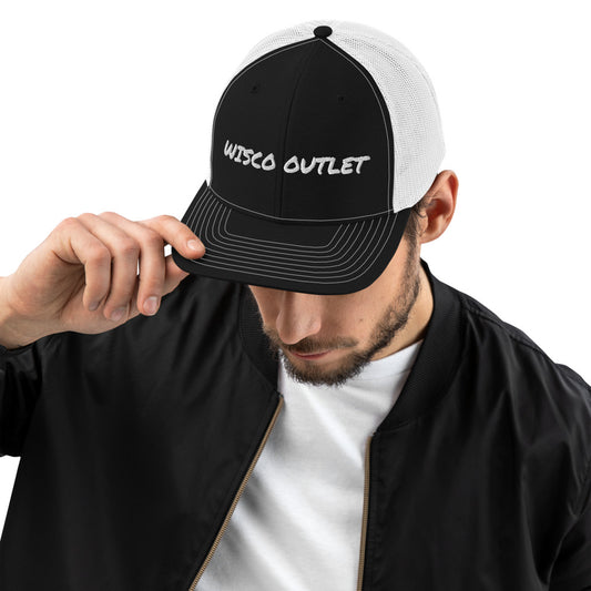 Wisco Outlet Letters Trucker Hat