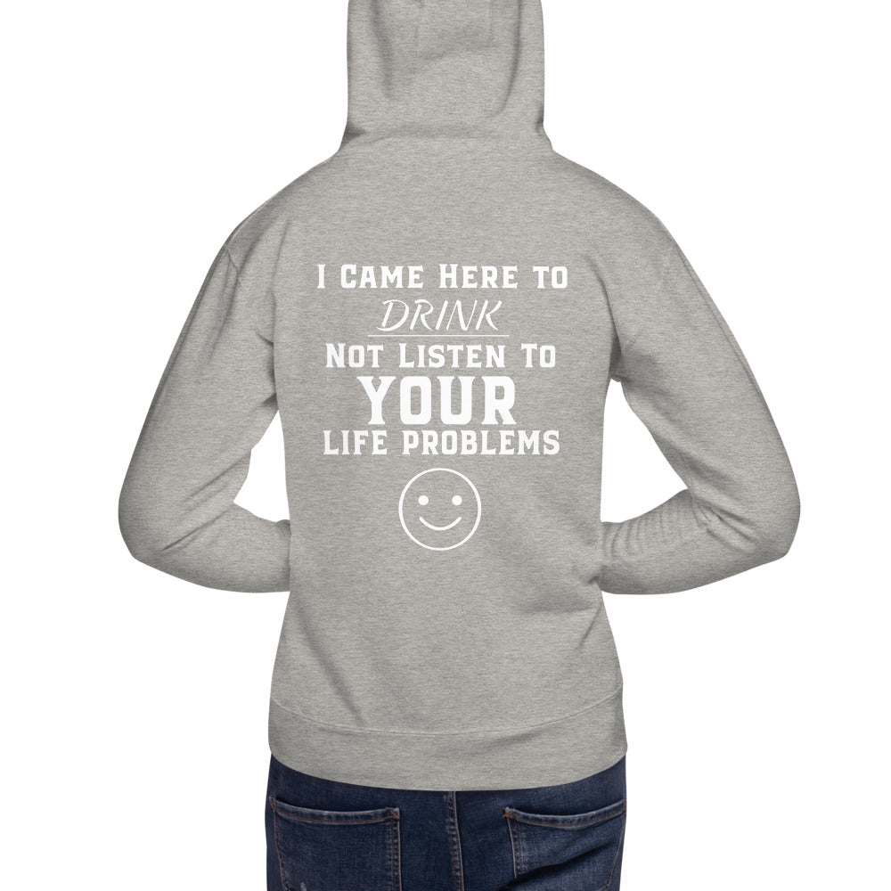 Wisco Outlet Came Here To Drink Sweatshirt White Design