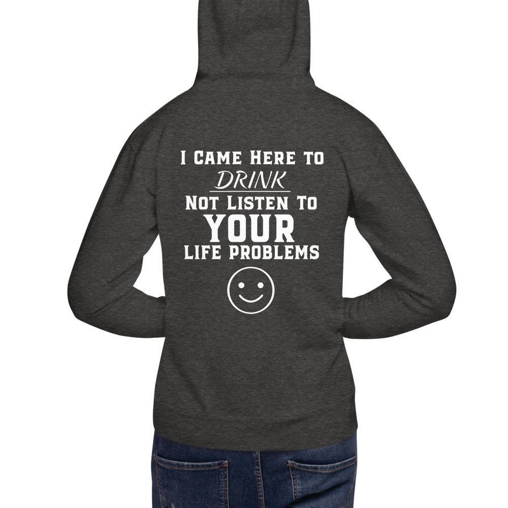 Wisco Outlet Came Here To Drink Sweatshirt White Design