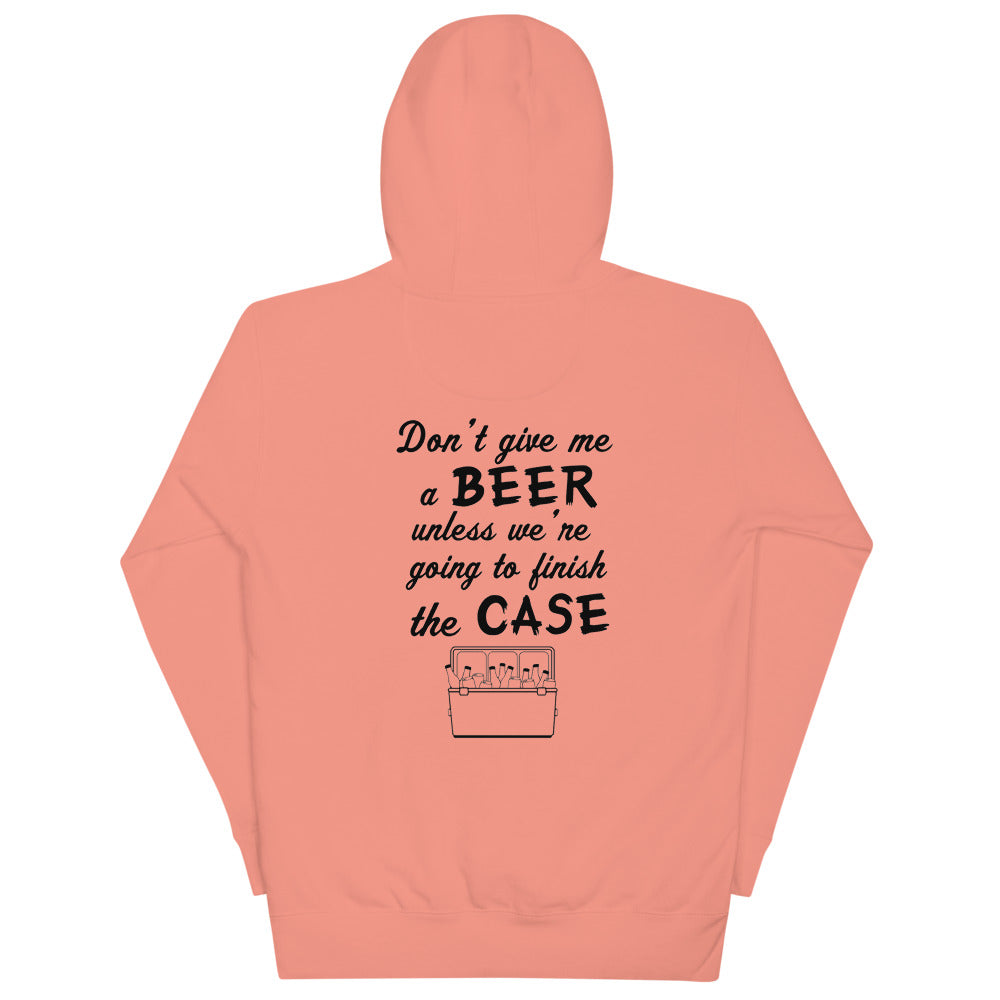Wisco Outlet Don't Give Me A Beer Sweatshirt Black Design