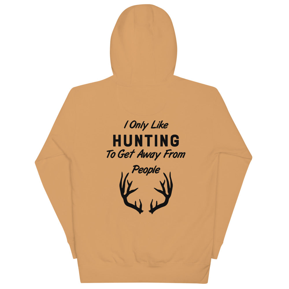 Wisco Outlet I Only Like Hunting SweatShirt Black Design