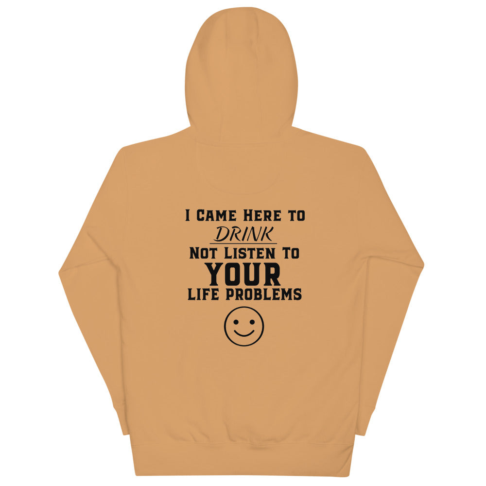 Wisco Outlet Came Here To Drink Sweatshirt Black Design