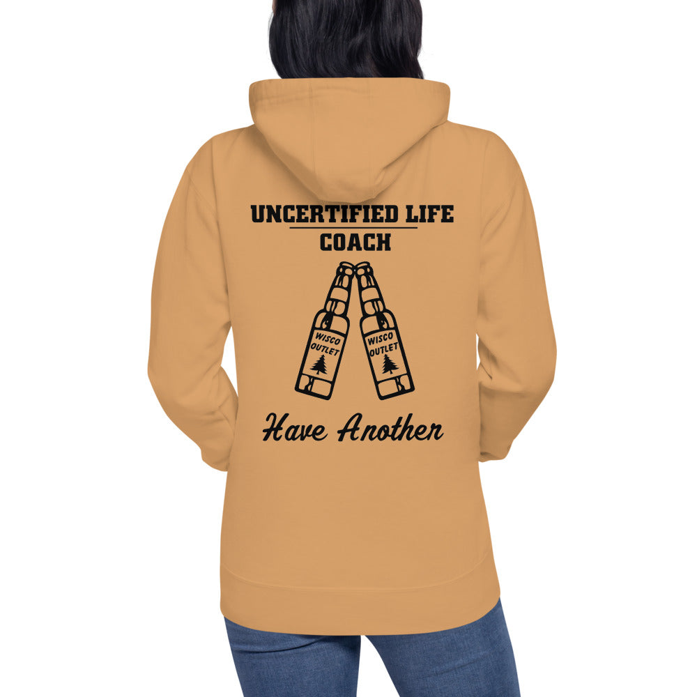 Wisco Outlet Life Coach Sweatshirt Black Design
