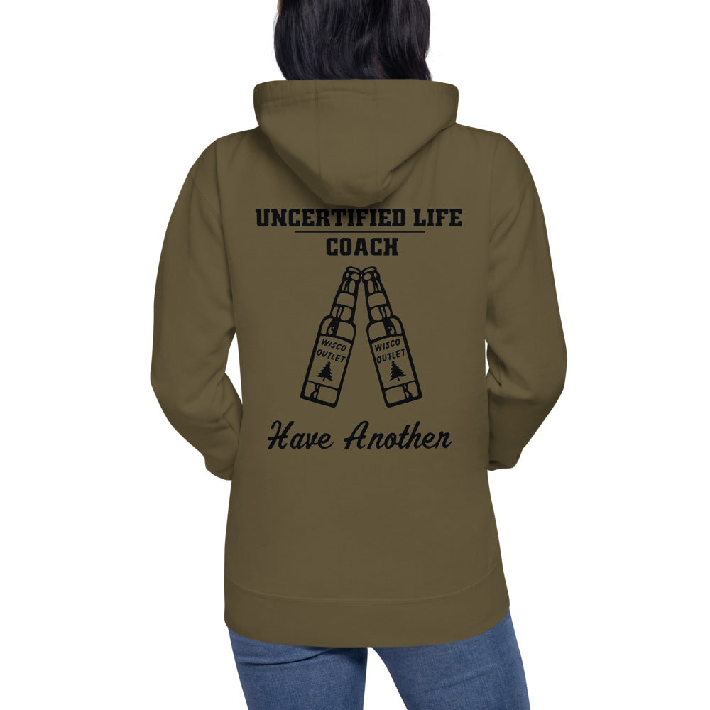 Wisco Outlet Life Coach Sweatshirt Black Design
