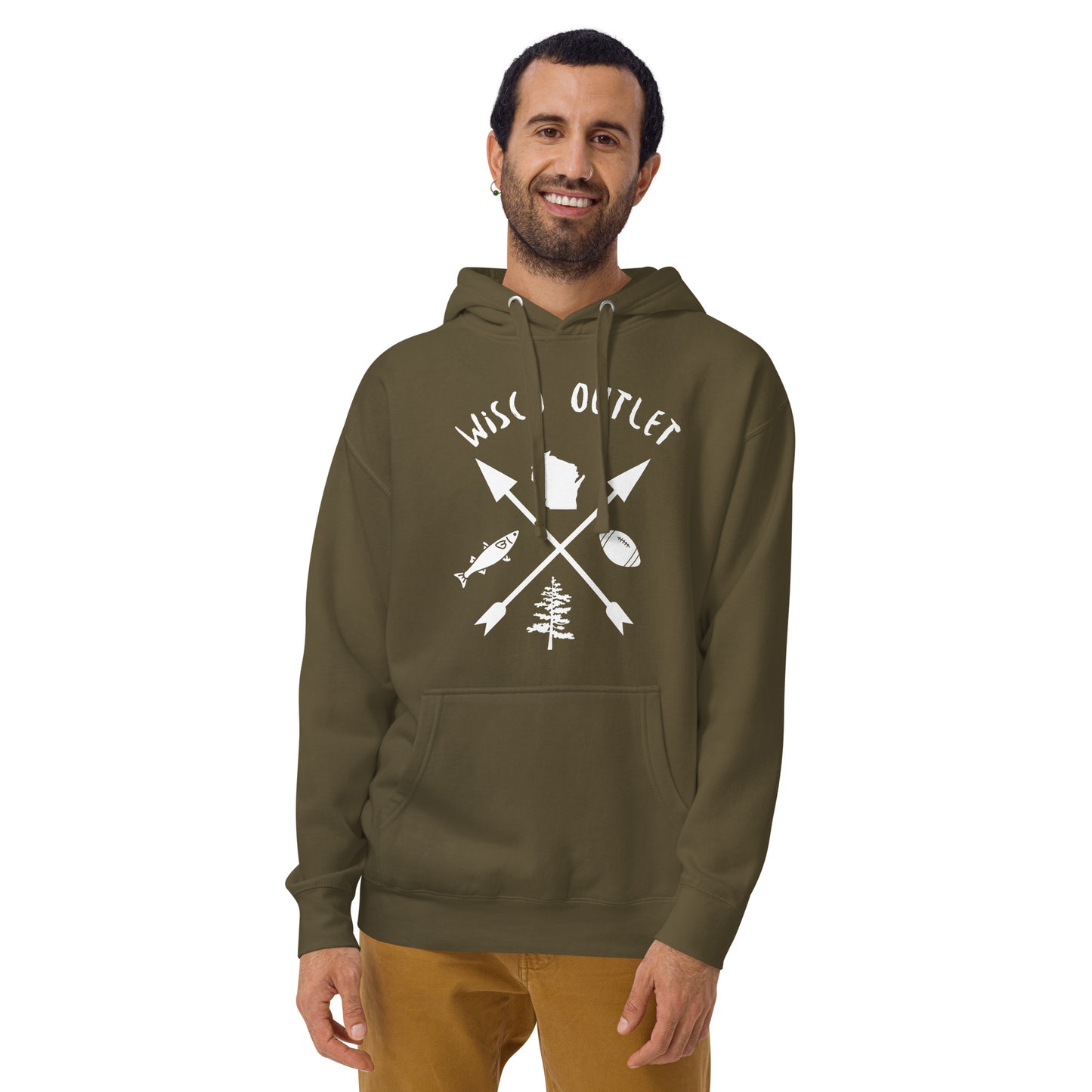 Wisco Outlet Arrows Sweatshirt