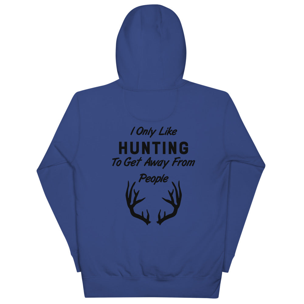 Wisco Outlet I Only Like Hunting SweatShirt Black Design
