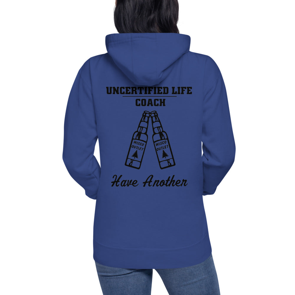 Wisco Outlet Life Coach Sweatshirt Black Design