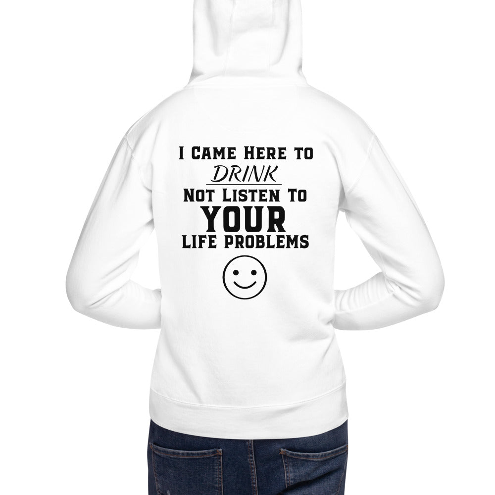 Wisco Outlet Came Here To Drink Sweatshirt Black Design