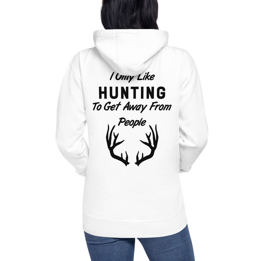 Wisco Outlet I Only Like Hunting SweatShirt Black Design