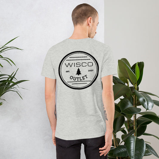 Wisco Outlet Simple T-Shirt Black Design