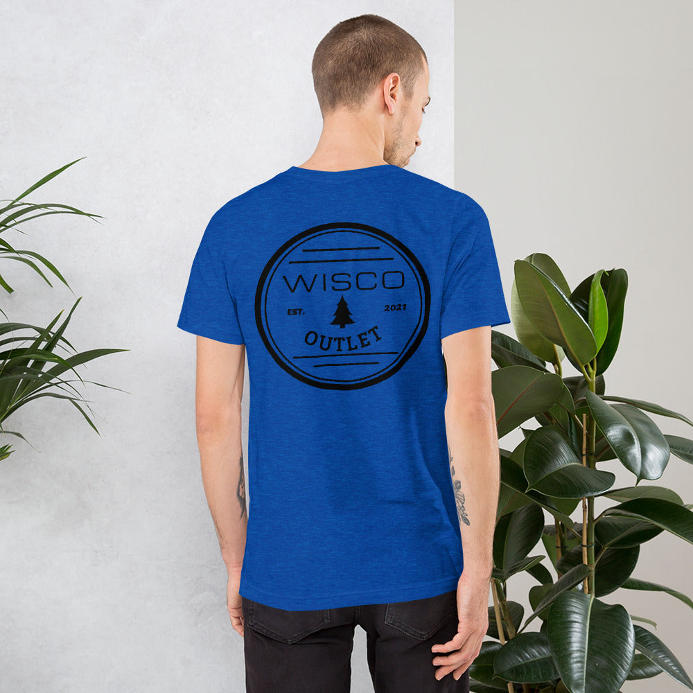 Wisco Outlet Simple T-Shirt Black Design