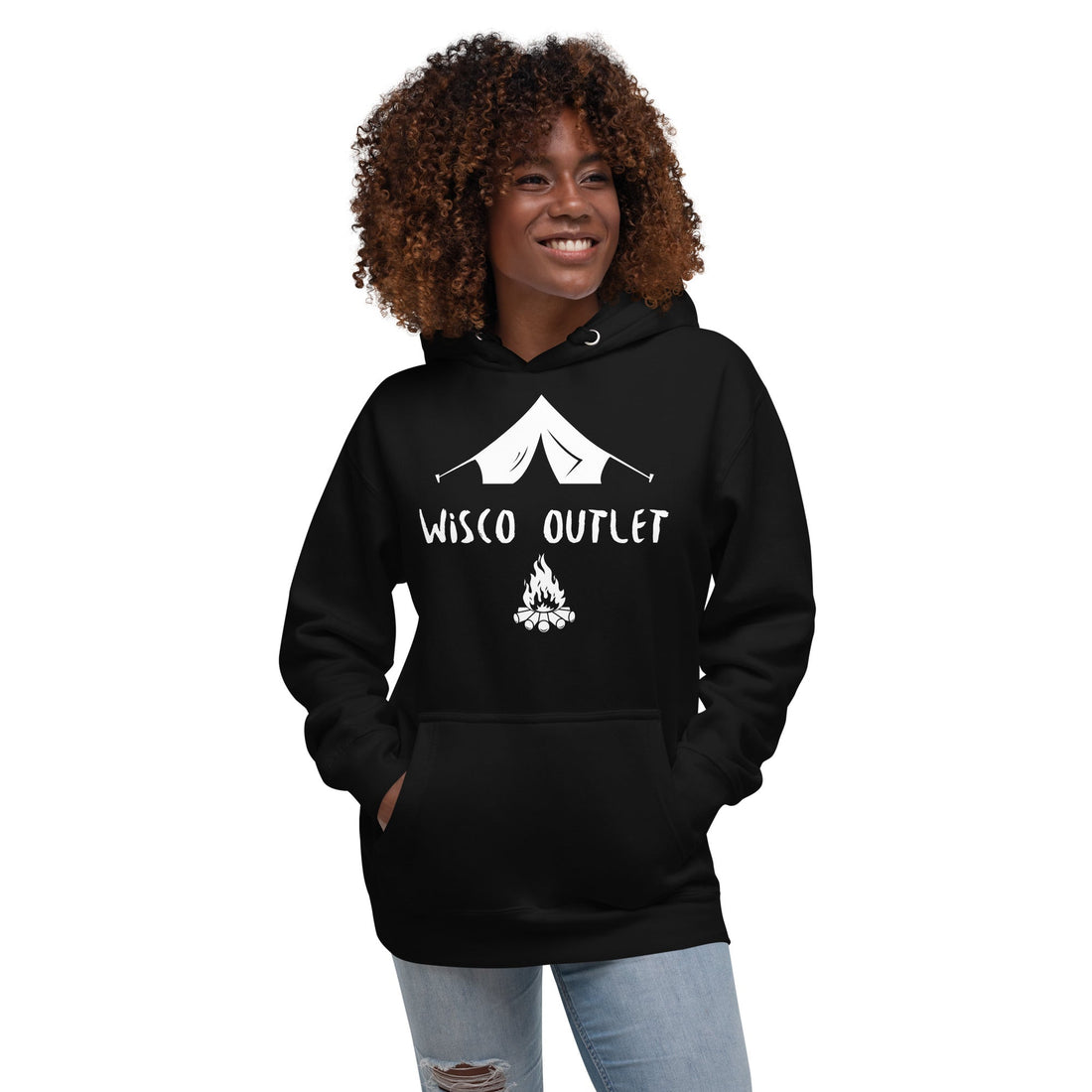 Camp & Fire Graphic Hoodie — Wisco Outlet catalog image