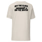Off the Clock, On the Water T-Shirt — Heather Dust — back