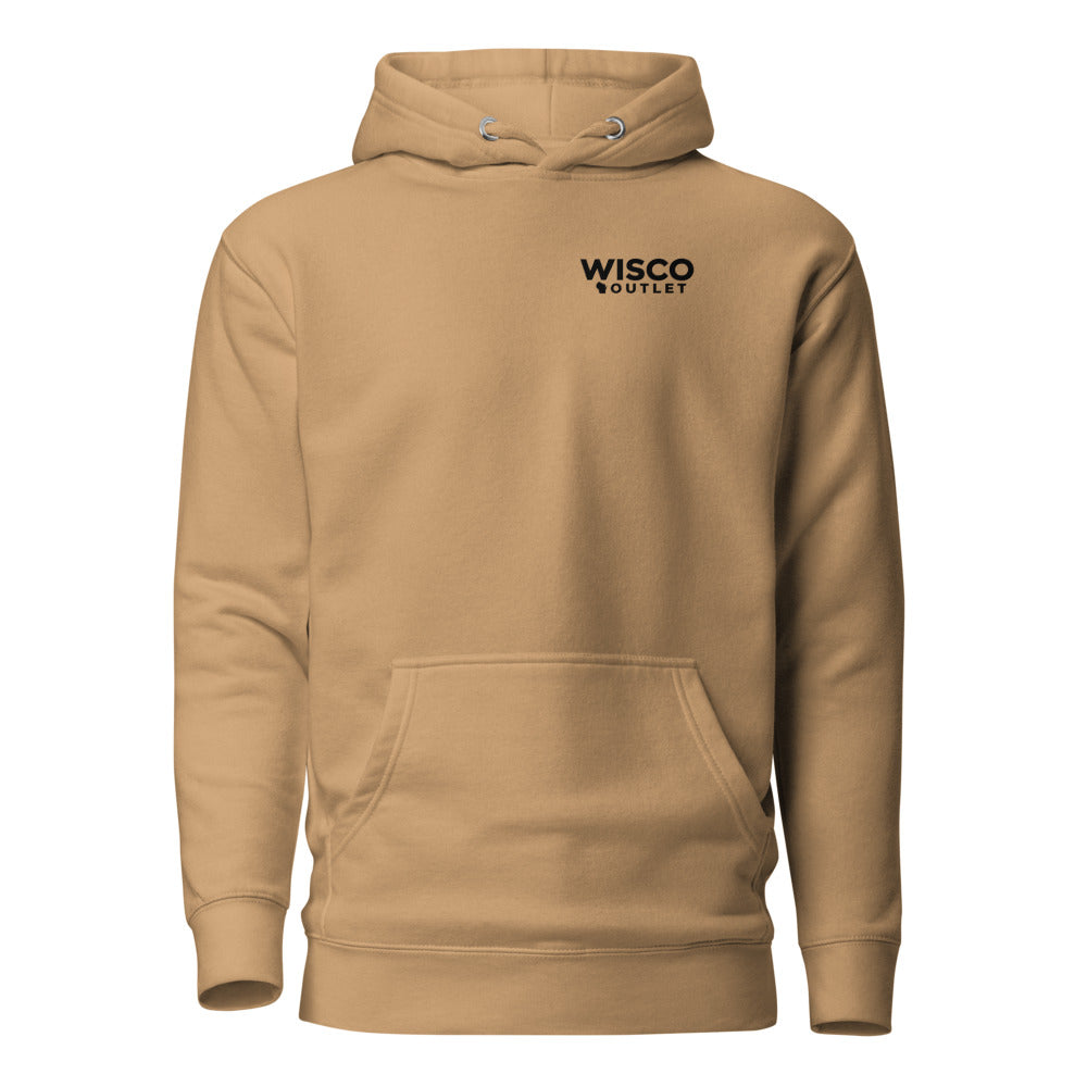 Firewood & Good Company Hoodie — Khaki — front