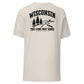 Wisconsin Long Way Home T-Shirt — Heather Dust — back