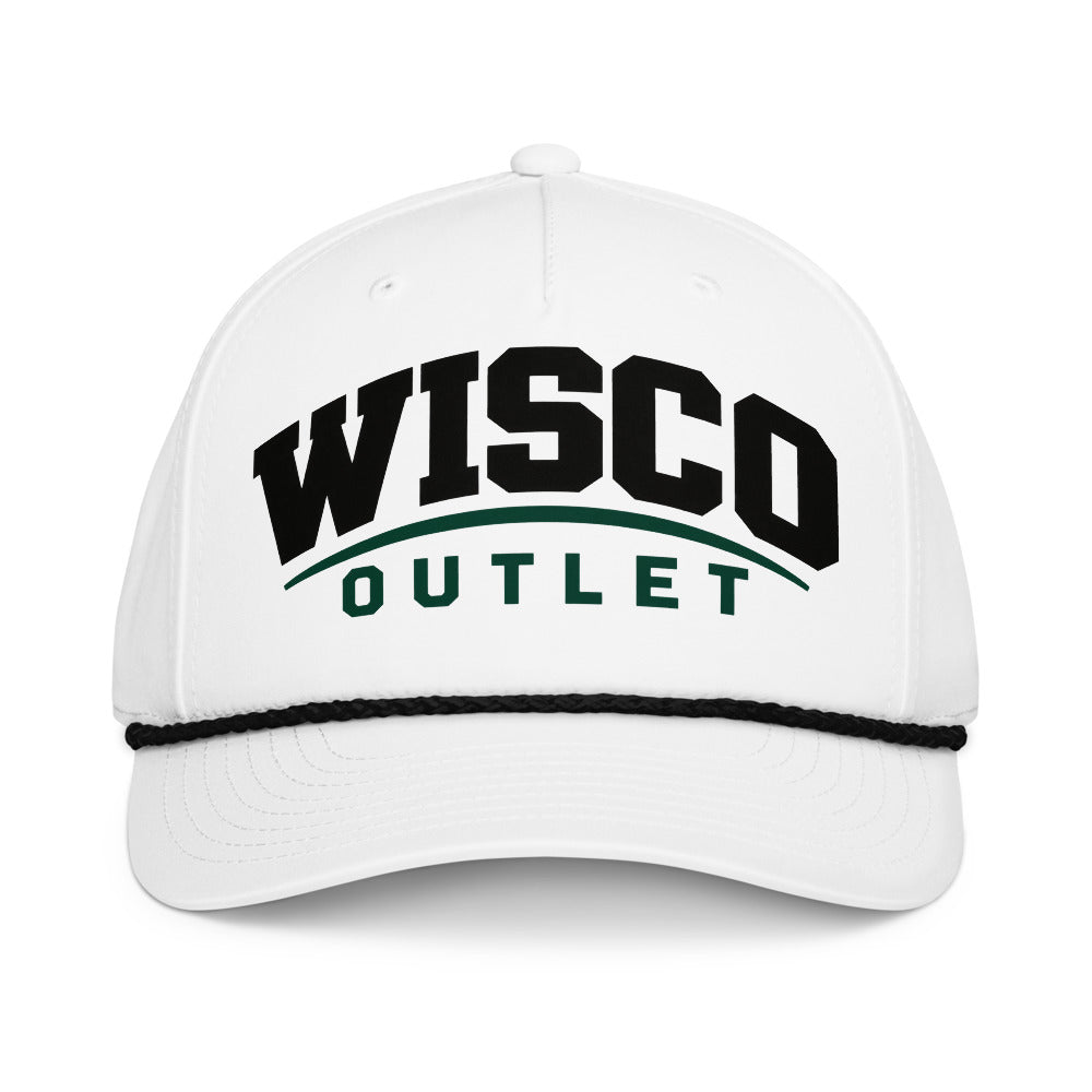 01 — Wisco Athletic rope hat, front