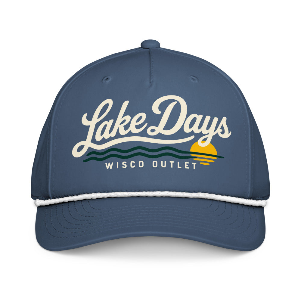 11 — Lake Days rope hat, front