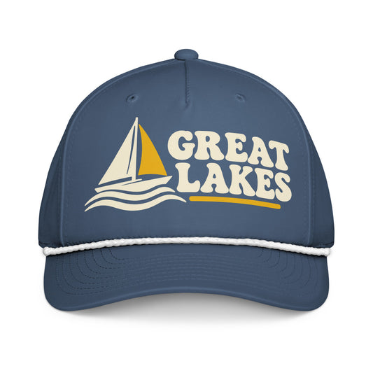 23 — Great Lakes rope hat, front