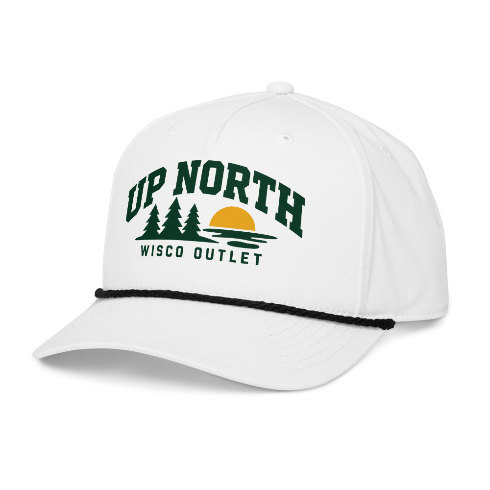 06 — Up North rope hat, angled view