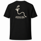 Gravity Fed Wisconsin Bred T-Shirt — Black — back