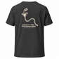 Gravity Fed Wisconsin Bred T-Shirt — Dark Grey Heather — back