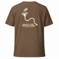 Gravity Fed Wisconsin Bred T-Shirt — Heather Brown — back
