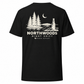 Northwoods Night Shift T-Shirt — Black — back
