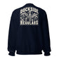 Wisco Outlet Dockside Regulars back design on Navy crew