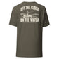 Wisco Outlet off the clock on the water back design on Army tee