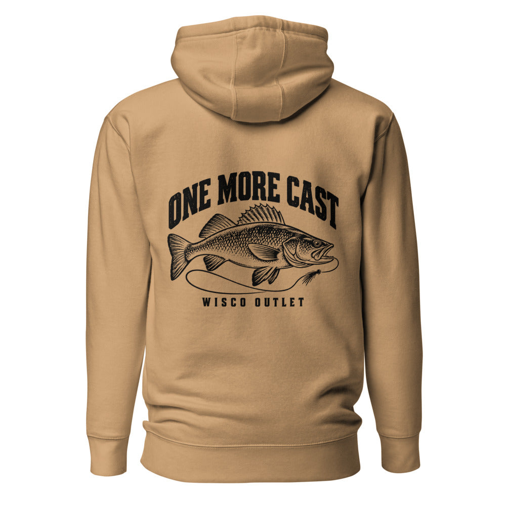 Wisco Outlet one more cast back design on Khaki hoodie