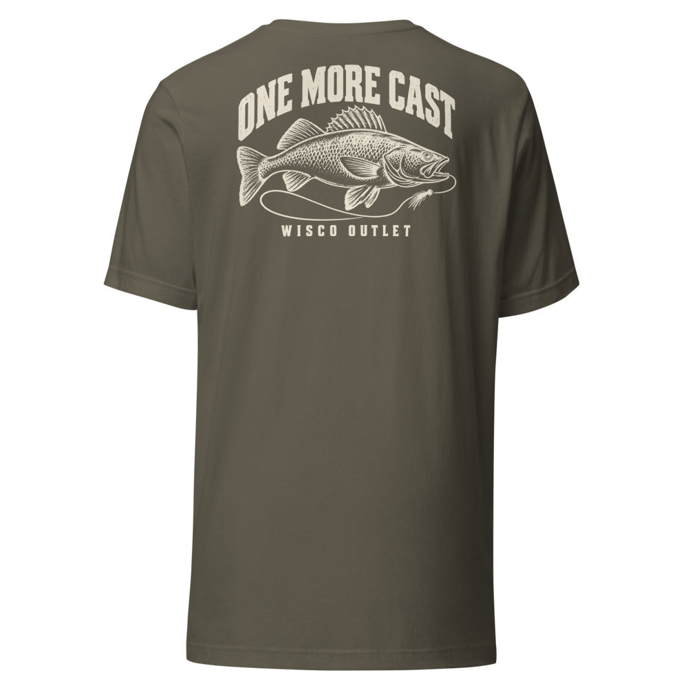 Wisco Outlet one more cast back design on Army tee