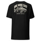 Wisco Outlet one more cast back design on Black tee