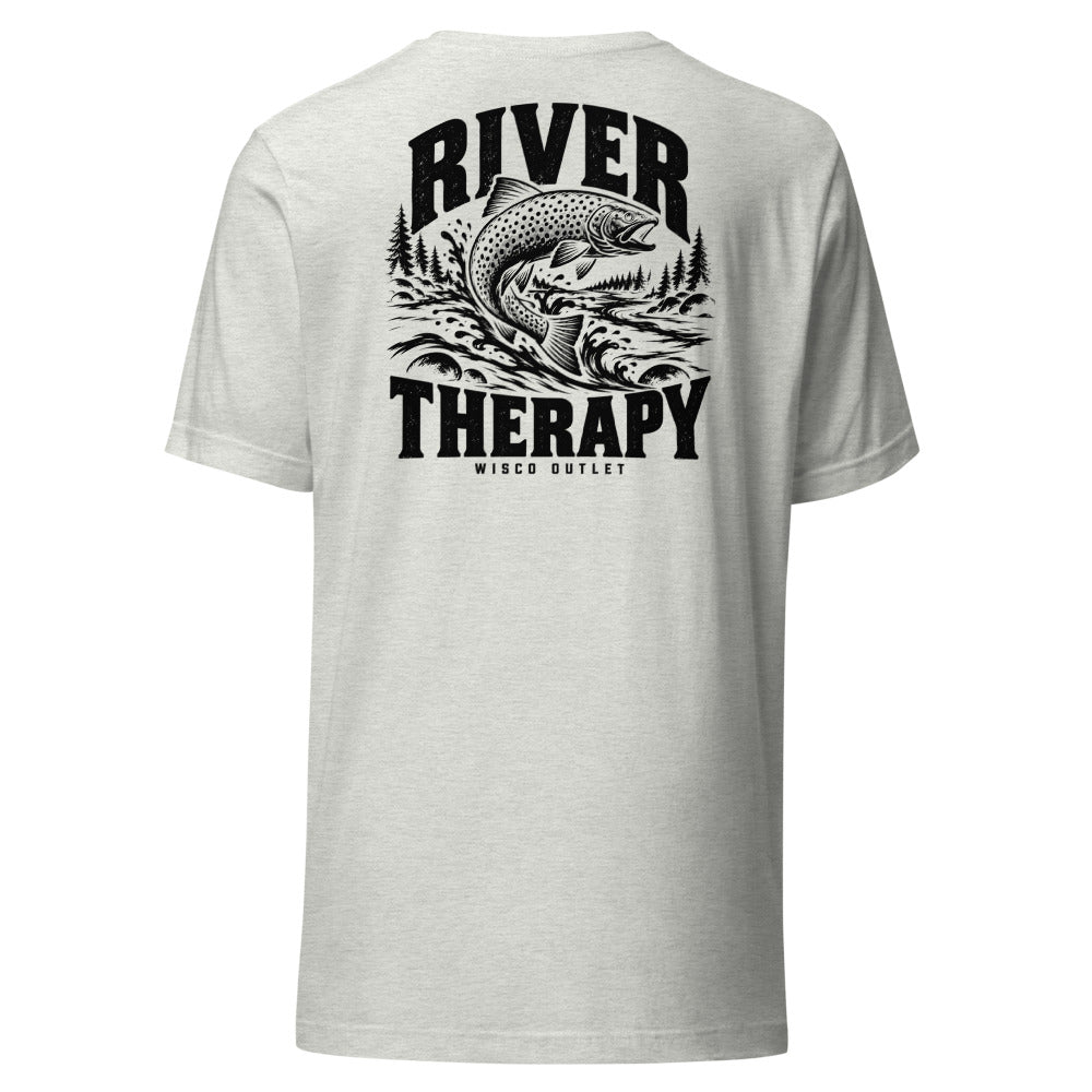 Wisco Outlet river therapy back design on Ash tee