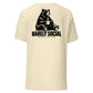 Barely Social — T-Shirt — Natural — back