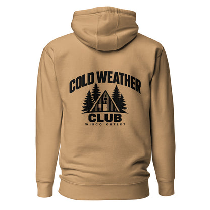 Cold Weather Club — Hoodie — Khaki — back