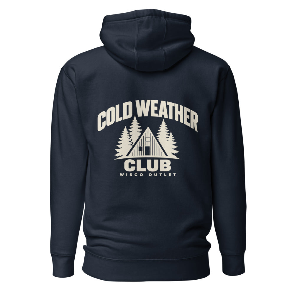 Cold Weather Club — Hoodie — Navy Blazer — back