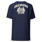 Cold Weather Club — T-Shirt — Navy — back
