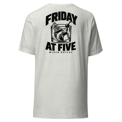 Friday at Five — T-Shirt — Ash — back