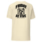 Friday at Five — T-Shirt — Natural — back