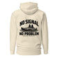 No Signal, No Problem — Hoodie — Bone — back