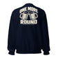 One More Round — Crewneck Sweatshirt — Navy — back