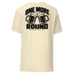 One More Round — T-Shirt — Natural — back