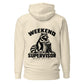 Weekend Supervisor — Hoodie — Bone — back